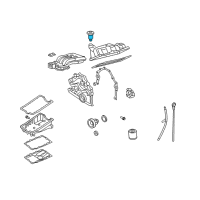 OEM 2005 Mercury Mountaineer Filler Pipe Diagram - 9L2Z-6763-A