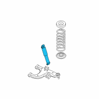 OEM 2007 Nissan Pathfinder ABSORBER Kit-Shock, Rear Diagram - 56200-EA525