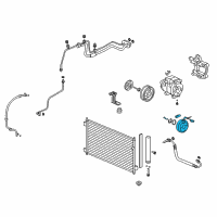 OEM Honda Pilot Stator Set Diagram - 38924-RYE-305