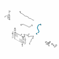 OEM 2012 Hyundai Elantra Hose Assembly-Radaator, Lower Diagram - 25415-2H100