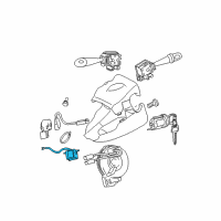 OEM 2010 Scion tC Interlock Solenoid Diagram - 85432-58010