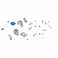 OEM 2004 Nissan Sentra Core Assy-Front Heater Diagram - 27140-5M000