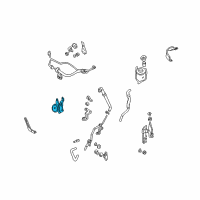 OEM 1997 Nissan Pathfinder Pump Assy-Power Steering Diagram - 49110-0W000