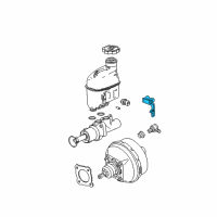 OEM Pontiac G6 Valve-Brake Master Cylinder Propn Diagram - 15821482