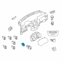 OEM Nissan Switch Assy-Ignition Diagram - 25150-4BA0A