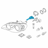OEM BMW 535i Fog Lamp Bulb Diagram - 07-11-9-906-503
