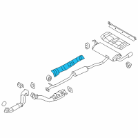 OEM 2018 Nissan Rogue Heat Insulator-Front Floor Diagram - 74758-4CL0A