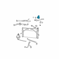 OEM 2011 Jeep Compass Adapter-COOLANT Diagram - 68003582AB