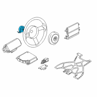 OEM BMW Z8 Slip Ring Diagram - 32-34-6-751-290