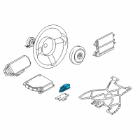 OEM BMW M5 Impact Sensor Side Air Bag Diagram - 65-77-6-900-728