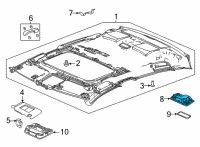 OEM 2022 Honda Civic BASE *NH900L* Diagram - 34254-T20-A01ZB