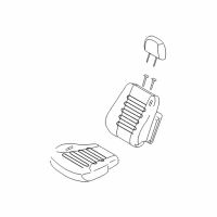 OEM 2006 Kia Sportage Heater Assembly-Front Seat Diagram - 881601F000