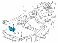 OEM 2021 GMC Yukon Mount Diagram - 84718750