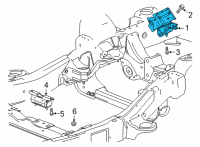 OEM GMC Yukon Front Mount Diagram - 84718753