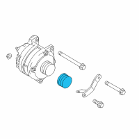 OEM 2018 Infiniti Q50 Pulley Assy Diagram - 23150-4HK1A