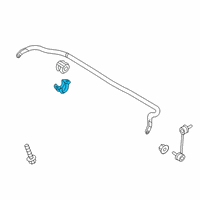 OEM 2020 Kia Stinger Bracket-STABILIZER Diagram - 54814J5000