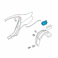 OEM 2018 BMW M6 Gran Coupe Cover Pot Diagram - 51-17-7-276-392