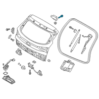 OEM 2021 Hyundai Tucson Bolt Diagram - 11641-08213