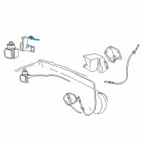 OEM 2002 Ford Ranger Actuator Diagram - 2L5Z-9A825-AA