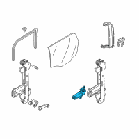 OEM Ford Focus Window Motor Diagram - YS4Z-5423394-GA