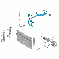 OEM Hyundai Santa Fe Sport Hose & Tube Assembly Diagram - 97759-2W501