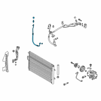 OEM 2017 Hyundai Santa Fe Sport Hose-Discharge Diagram - 97762-2W501