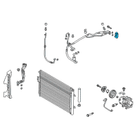OEM Hyundai Elantra Valve-Expansion Diagram - 97626-A6000