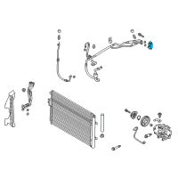 OEM 2017 Hyundai Santa Fe Valve-Expansion Diagram - 97626-A6000