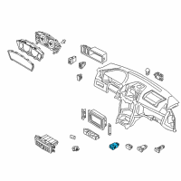 OEM 2007 Kia Amanti Switch Assembly-Seat Heater Diagram - 937003F00594