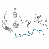 OEM 2007 Kia Amanti Tube & Hose Assembly-Ret Diagram - 575603F100SJ