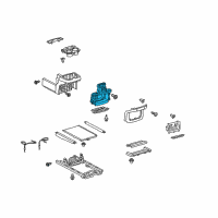 OEM Hinge Assembly Diagram - 58907-08010