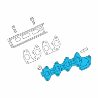 OEM 2021 Ford F-350 Super Duty Manifold Diagram - BC3Z-9430-DA