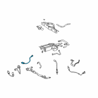 OEM Toyota Highlander Air/Fuel Sensor Diagram - 89467-58080