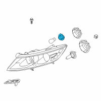 OEM 2014 Kia Optima Lead Wire Assembly-Head Diagram - 921512T600