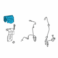 OEM Hyundai Veloster Brake Hydraulic Unit Assembly Diagram - 58910-J3200