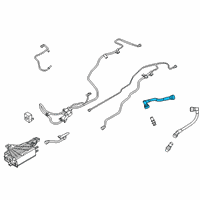 OEM 2020 Ford Explorer Tube Assembly Diagram - L1MZ-6758-A
