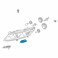 OEM Kia Cadenza Ballast Assembly-Headlamp Diagram - 921903R900