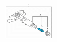 OEM 2020 BMW 228i xDrive Gran Coupe VALVE INSERT FOR RDCI Diagram - 36-10-6-879-165