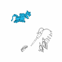 OEM Infiniti G37 COLMN-STRG Tilt Diagram - 48810-1NG1A