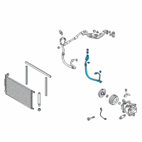 OEM 2018 Hyundai Elantra Hose-Discharge Diagram - 97762-F2400