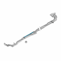 OEM 2010 Nissan Armada Pipe - Cooler Diagram - 92460-ZW00A