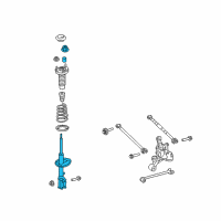 OEM 2017 Toyota Camry Strut Diagram - 48530-09Z10