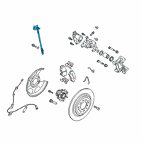 OEM 2019 Hyundai Tucson Hose-Rear Wheel RH Diagram - 58738-D3700