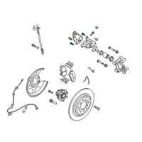 OEM 2022 Hyundai Accent Bolt-Guide Rod Diagram - 58163-33000