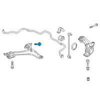 OEM 2020 Acura TLX Bolt, Flange (12X51) Diagram - 90118-T2A-A10