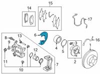 OEM 2021 Nissan Kicks Booster Assy-Brake Diagram - D1161-5RBMA