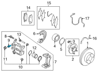 OEM 2020 Nissan Versa Pin Diagram - 44139-JA00A