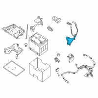 OEM 2015 Infiniti QX60 Cable Assy-Battery Earth Diagram - 24083-3JV0A