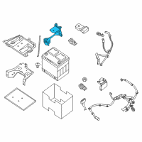 OEM Nissan Bracket Assy-Power Head Diagram - 75862-3JV0A