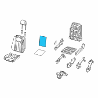 OEM 2008 Dodge Durango Pad Diagram - 5000014AA